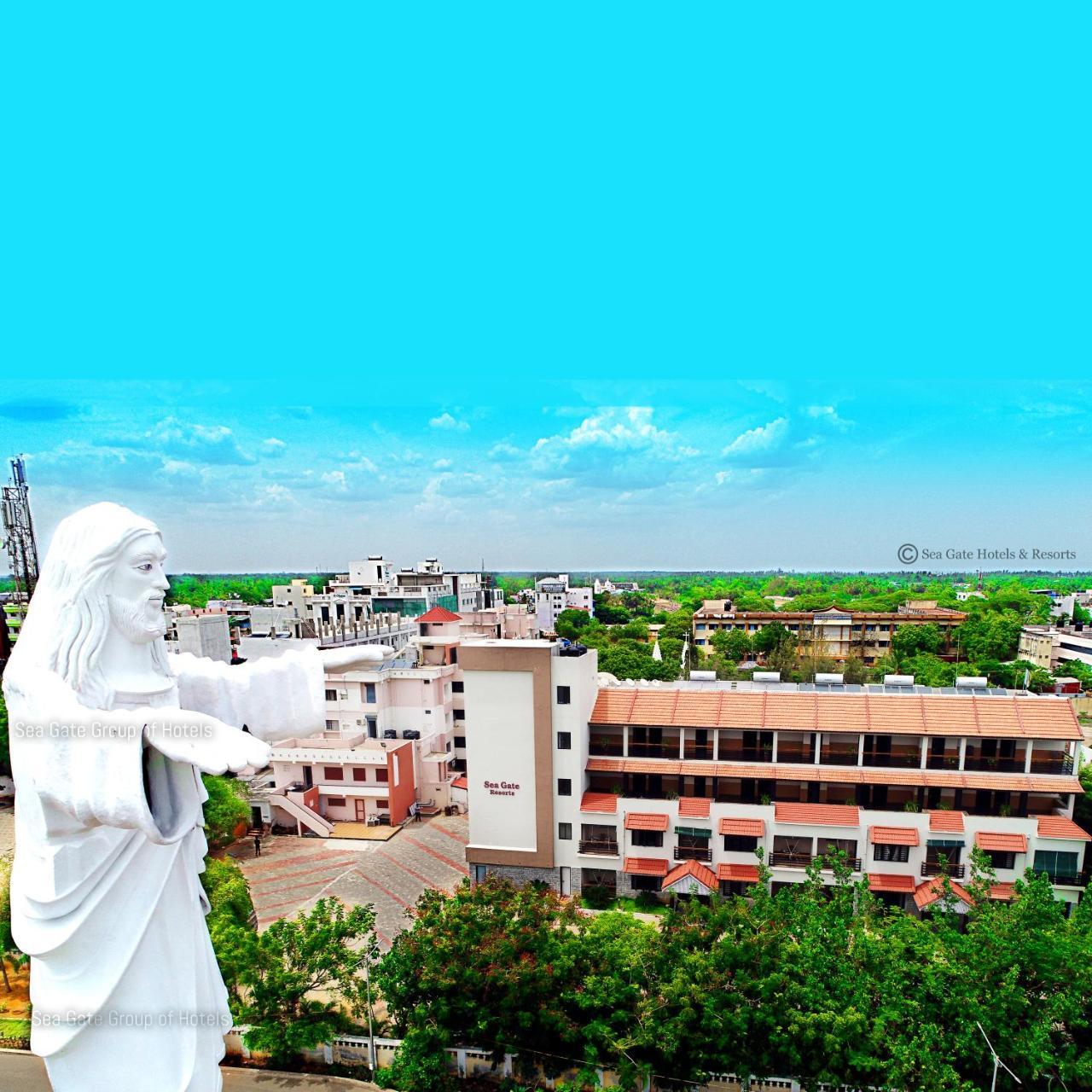 Seagate Church View Resorts Velankanni Exteriér fotografie
